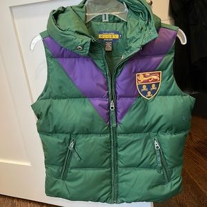 Ralph Lauren Rugby Puffer Vest - rare find!!